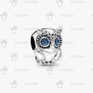 Pandora Pandora Sparkling Owl Charm